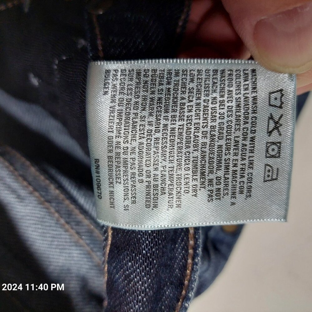 Citizens of Humanity "SID" by Jerome Dahan, Men's Blue Jeans 36x32 - Picture 9 of 16